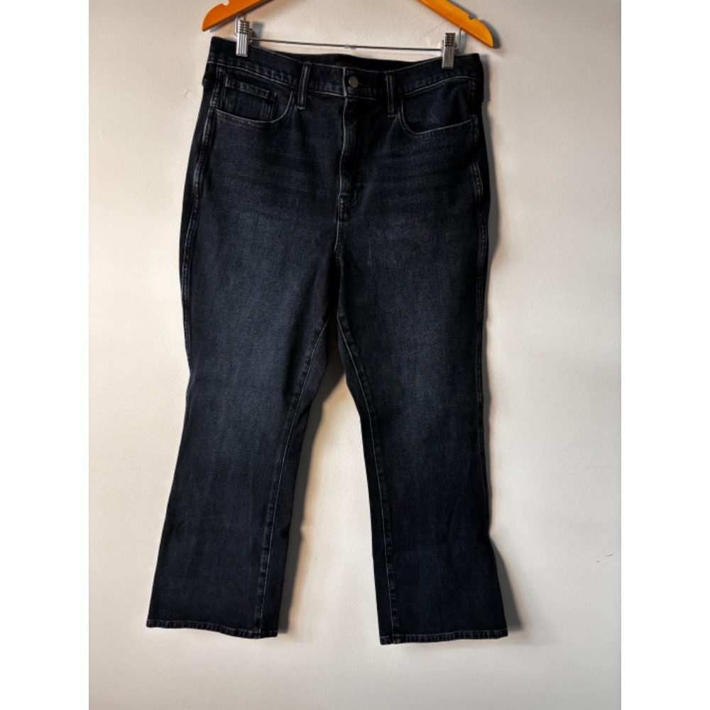 Banana Republic Women's Bootcut Jeans Dark Wash Denim Jeans High Rise Crop 32